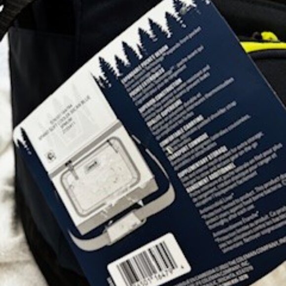 Coleman navy soft sided insulated cooler "Xpand" NWT - Picture 2 of 13